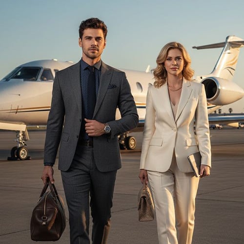Private Jet Photo Booth AI Effect